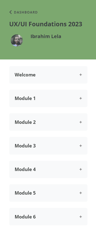 Avocademy modules