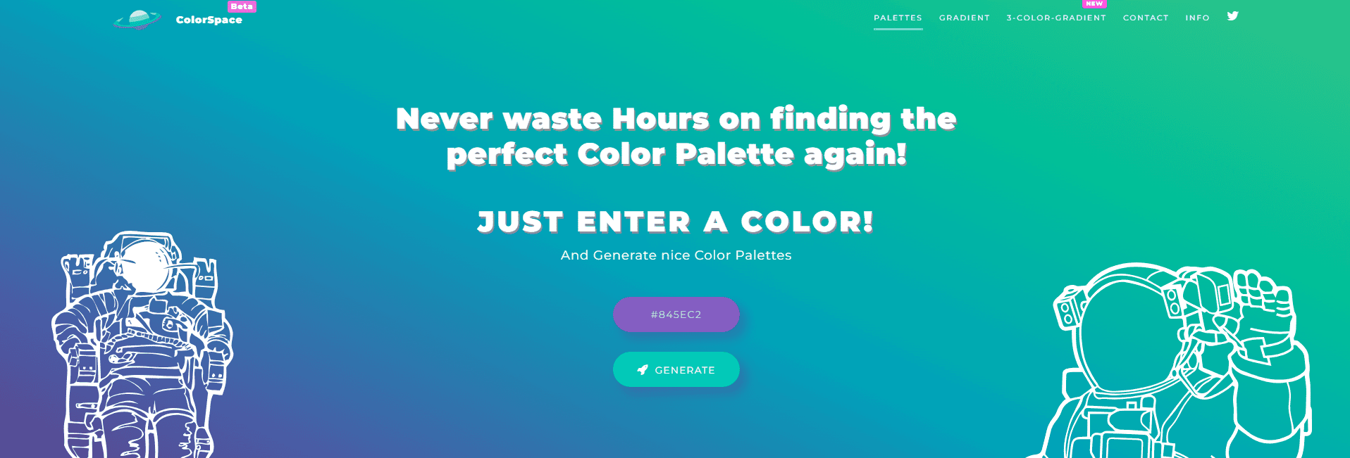 Home page of mycolor.space
