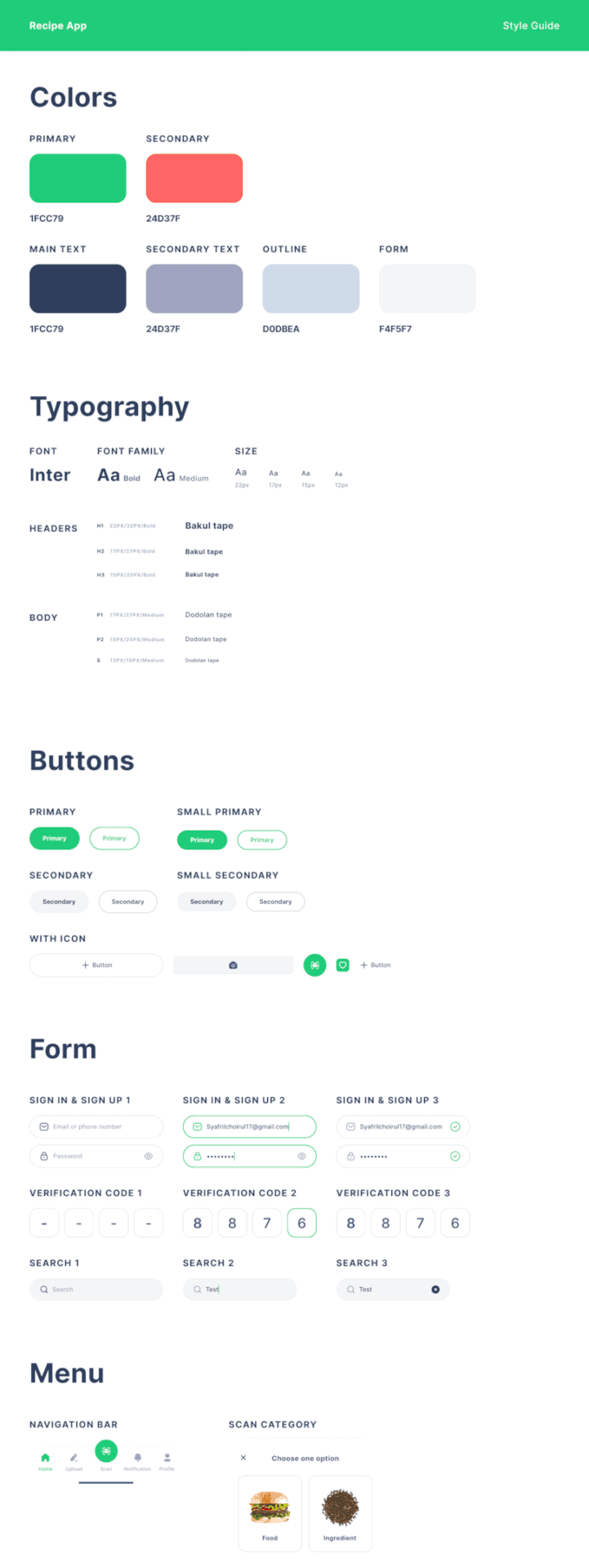 Good example of a style guide