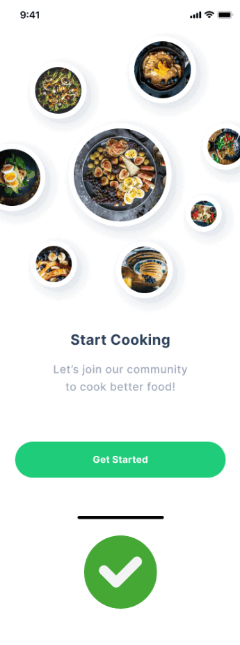Good use of images in UI design