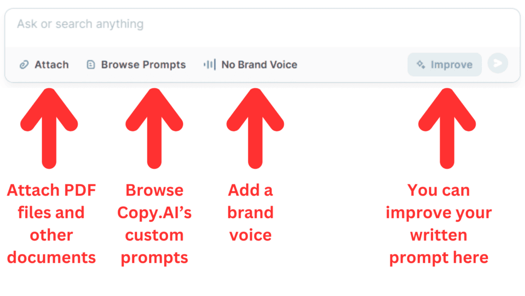 copy.ai chat features