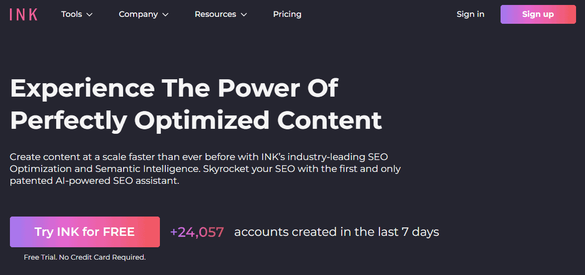 ink for all home page