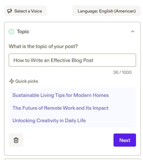 jasper ai blog post creation