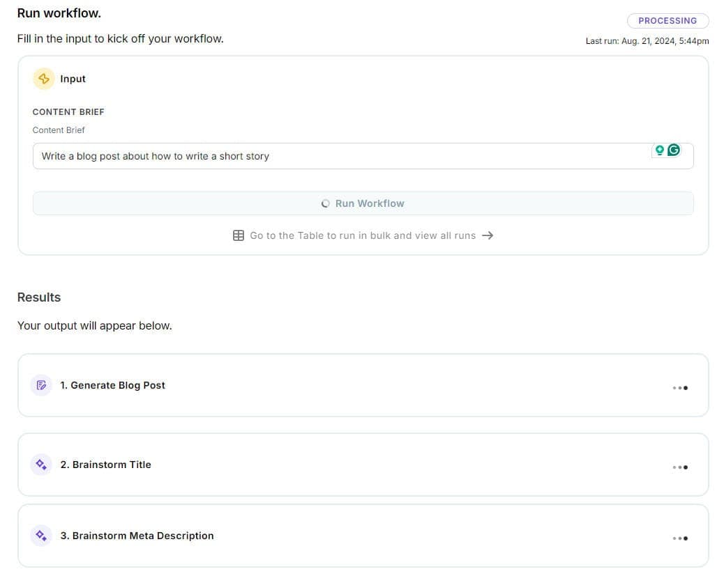 copy ai blog post workflow
