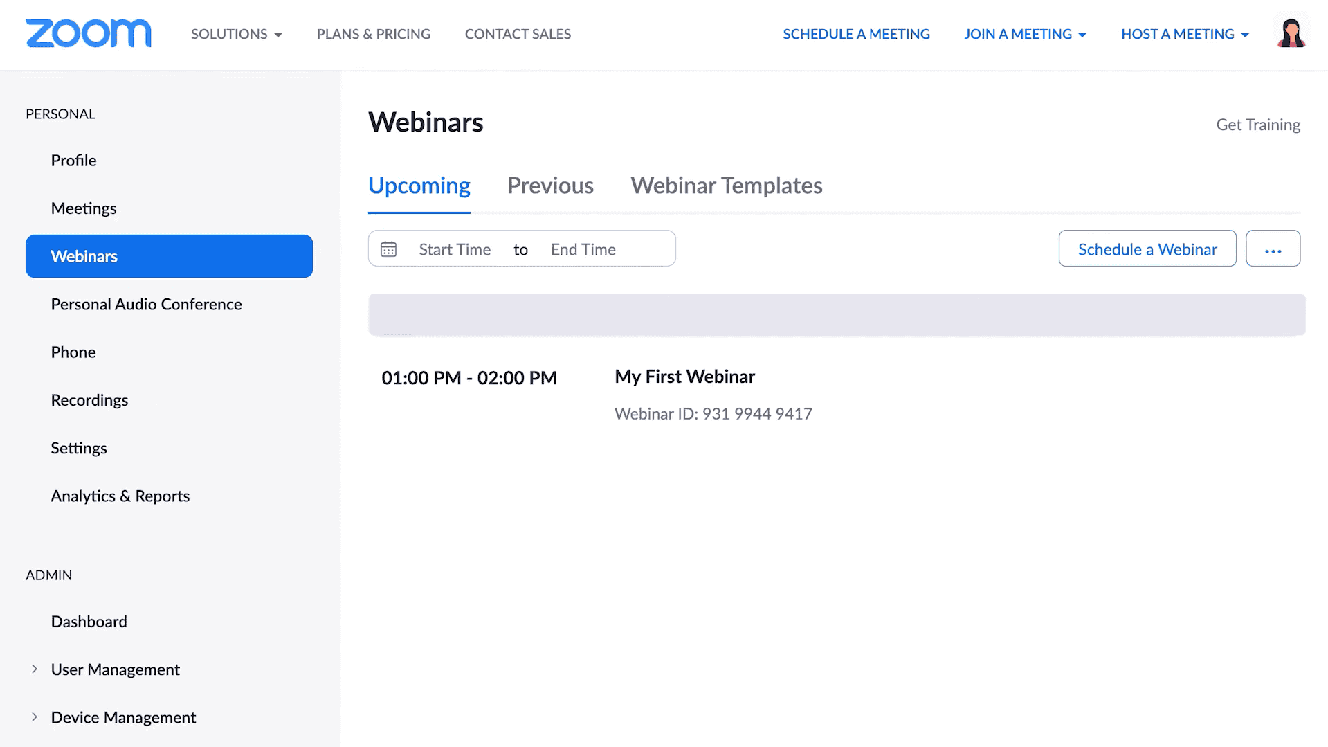 zoom webinars upcoming webinars page