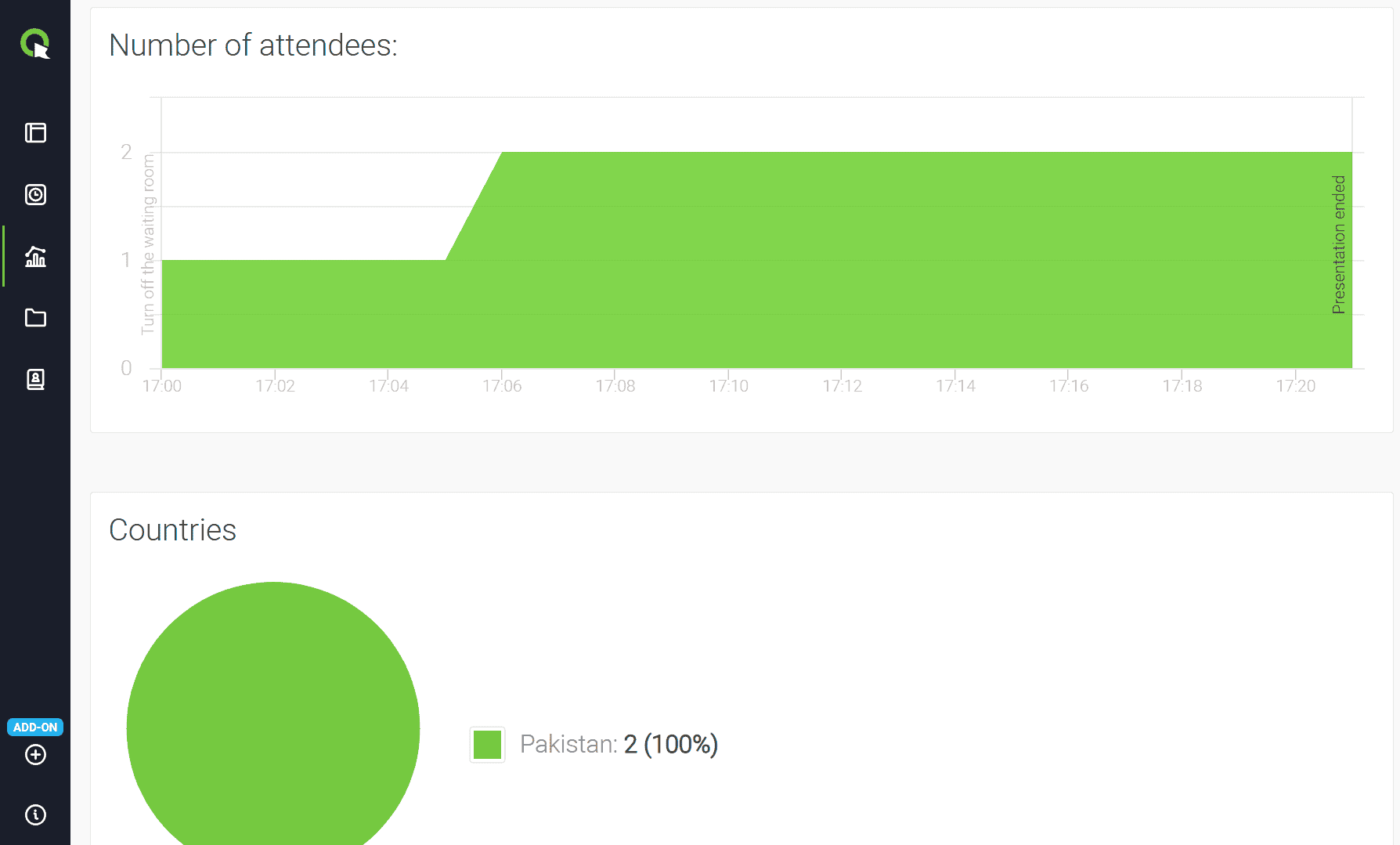 clickmeeting number of attendees