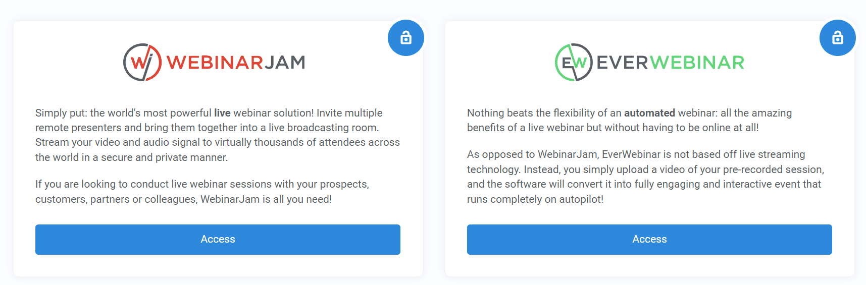 webinar jam bundled with everwebinar
